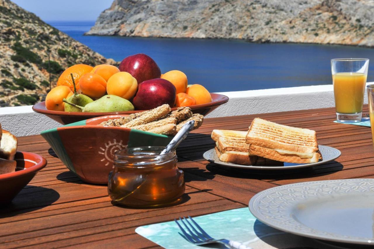 Droufakos' Home, Lux Seafront Apartment W. View Cherronisos  Exteriér fotografie