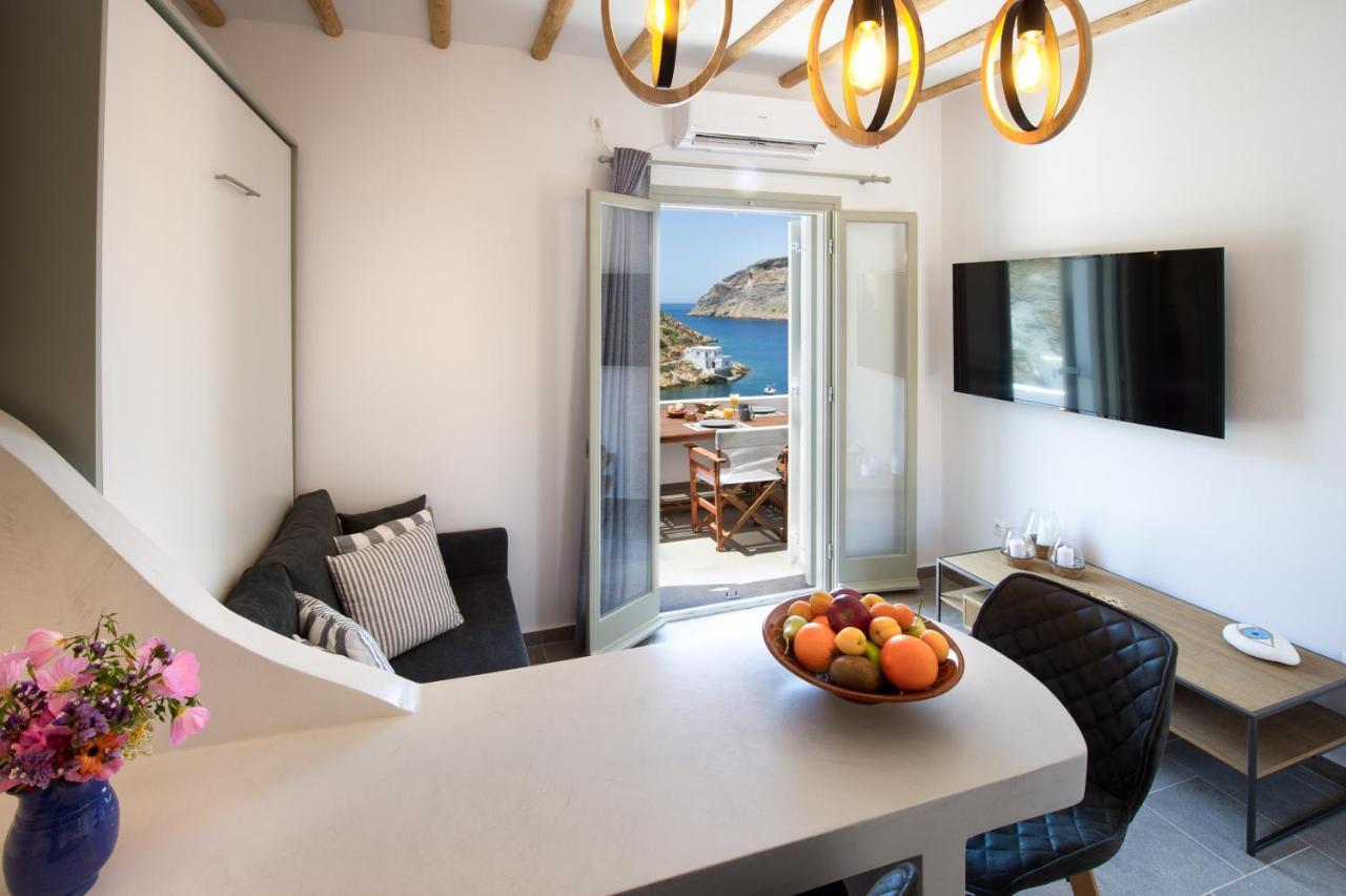 Droufakos' Home, Lux Seafront Apartment W. View Cherronisos  Exteriér fotografie